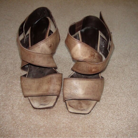 Melin Leather Open Toe Sandals - Picture 2 of 5